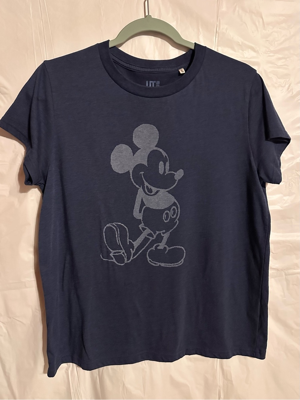Kids Royal Blue Uniqlo Mickey Graphic Tee
